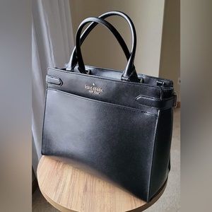 Kate Spade Black Leather Tote